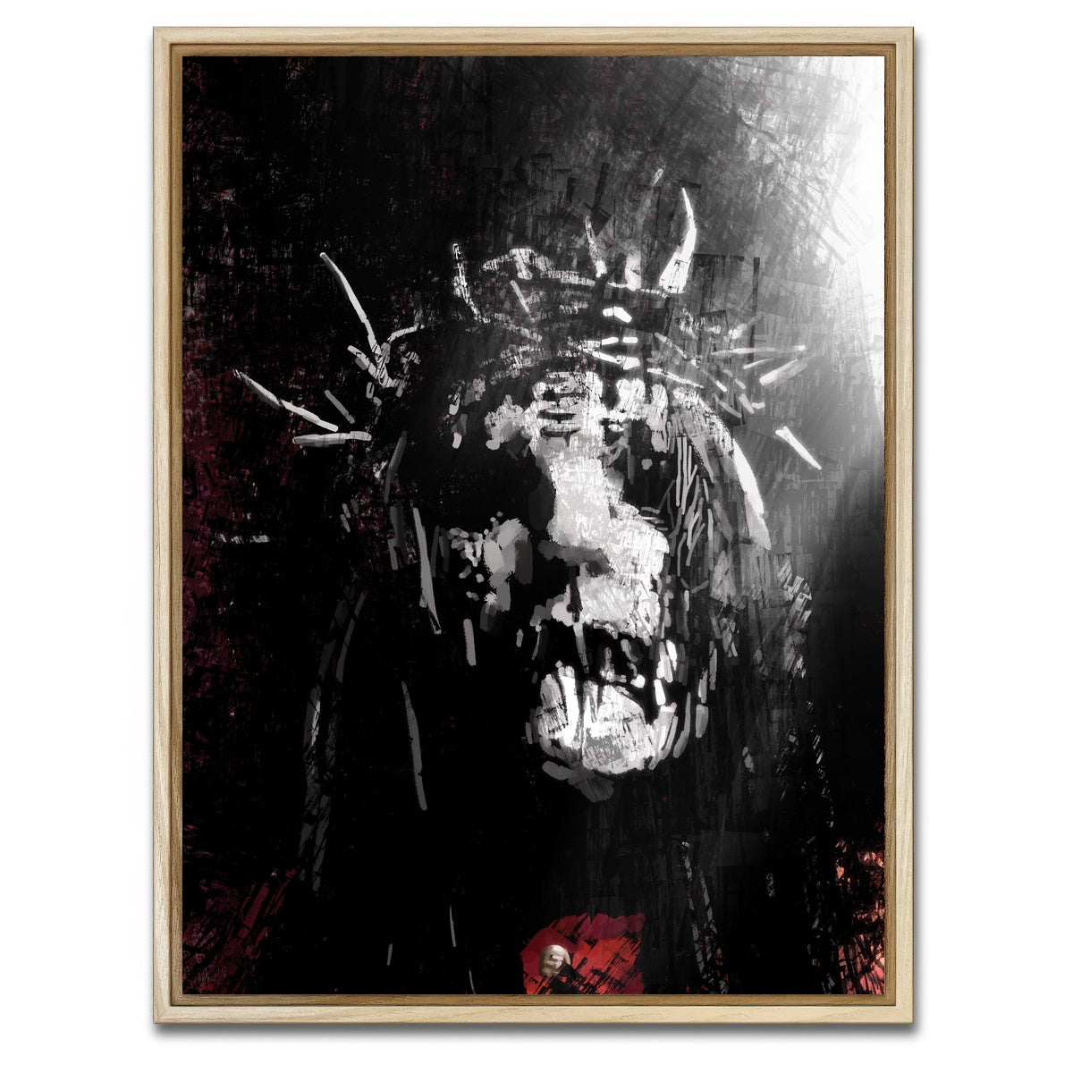 AUTO-MOCKUP WHITE | Jordison | 1 Piece | Natural Framed Canvas | group=3x4
