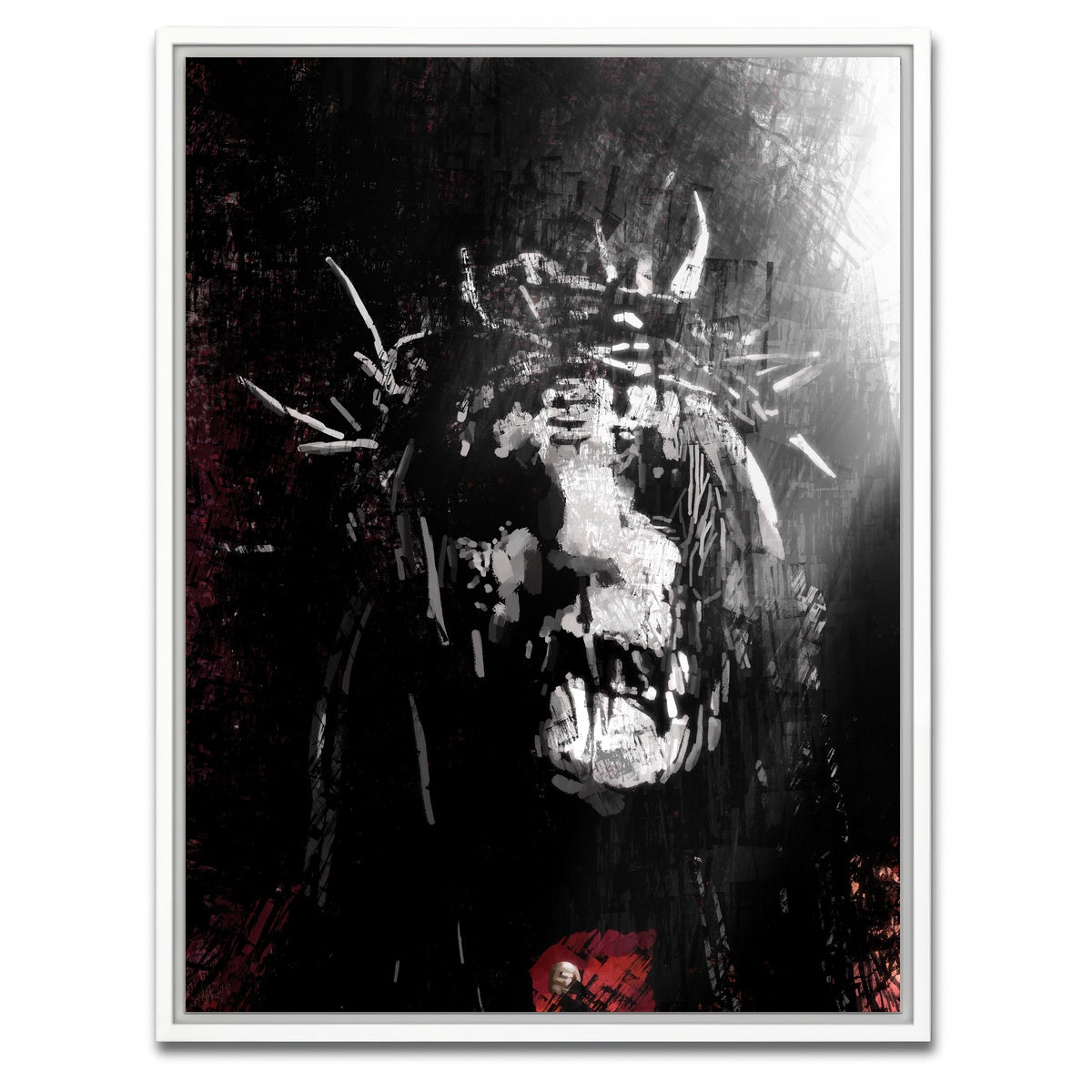 AUTO-MOCKUP WHITE | Jordison | 1 Piece | White Framed Canvas | group=3x4