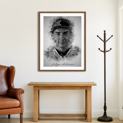 AUTO-MOCKUP ROOM | Jorge Lorenzo Wall Art