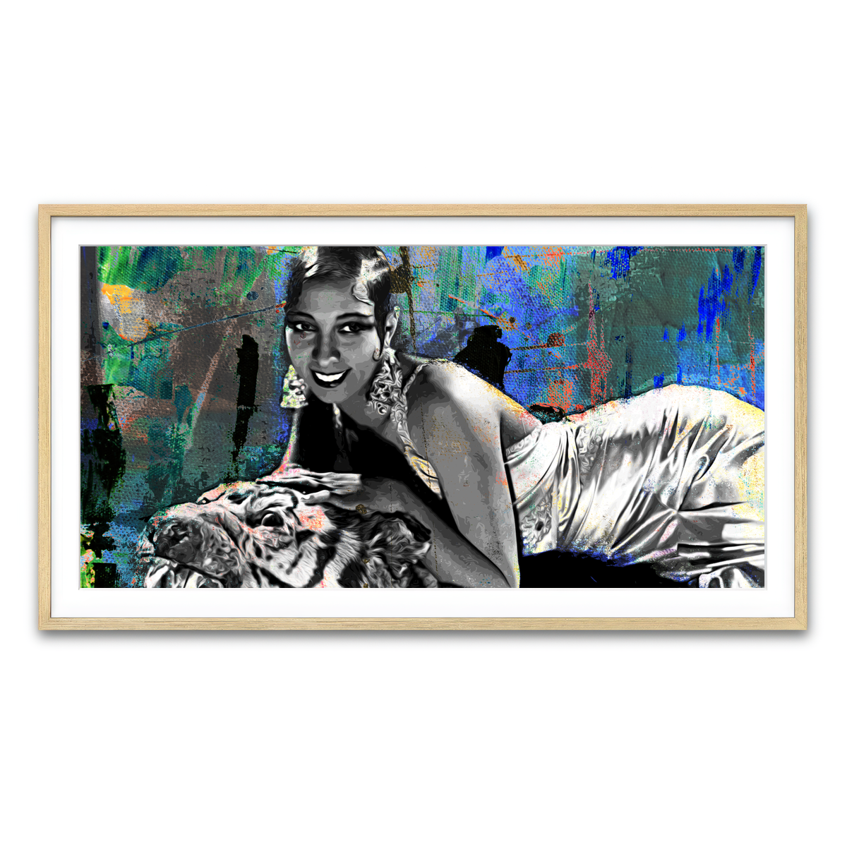 Framed Print 2x1 Natural