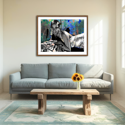 AUTO-MOCKUP ROOM | Josephine Baker Wall Art