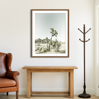 AUTO-MOCKUP ROOM | Joshua Tree National Park Vintage Wall Art