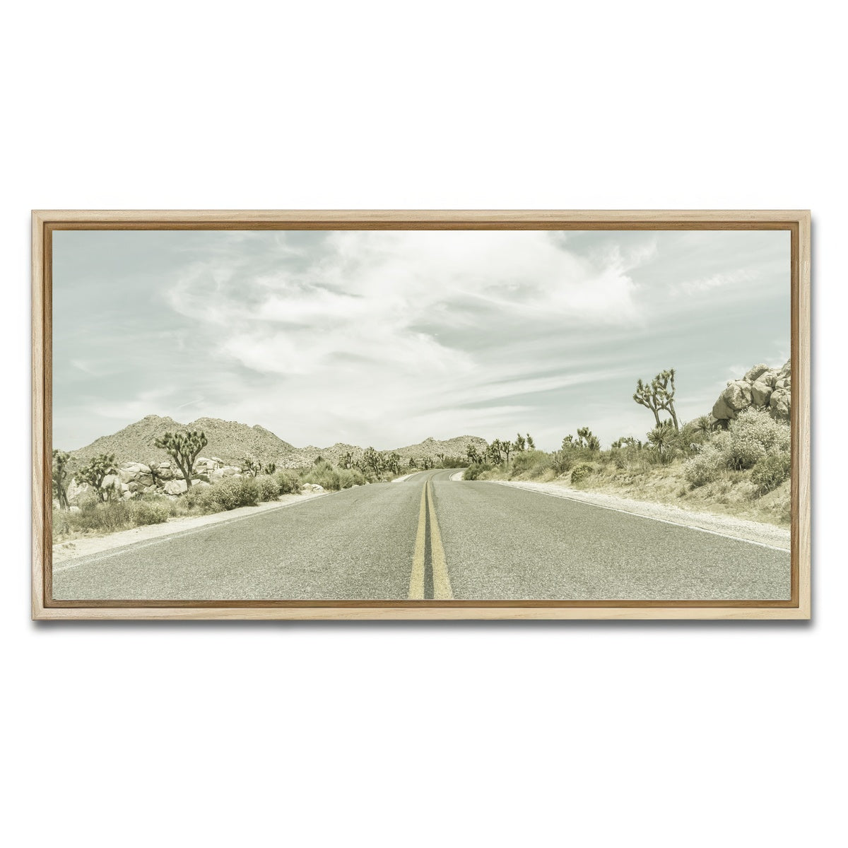 AUTO-MOCKUP WHITE | Joshua Trees Park Boulevard | 1 Piece | Natural Framed Canvas | group=2x1