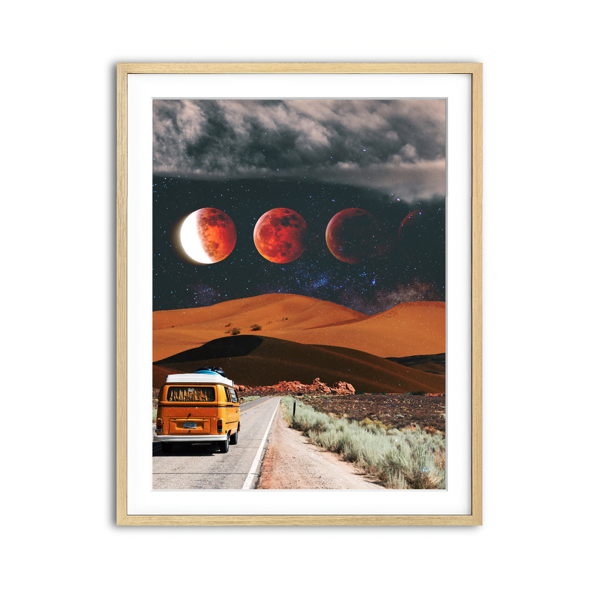 Framed Print 3x4 Natural
