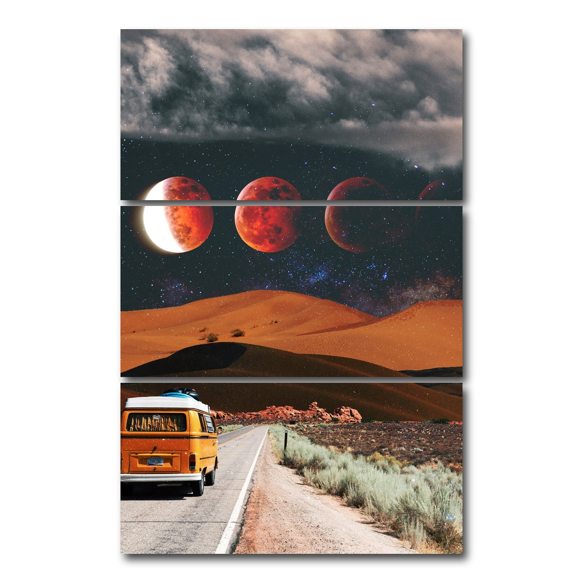 AUTO-MOCKUP WHITE | Journey | 3 Piece | Gallery Wrap Canvas | group=12x24_stacked
