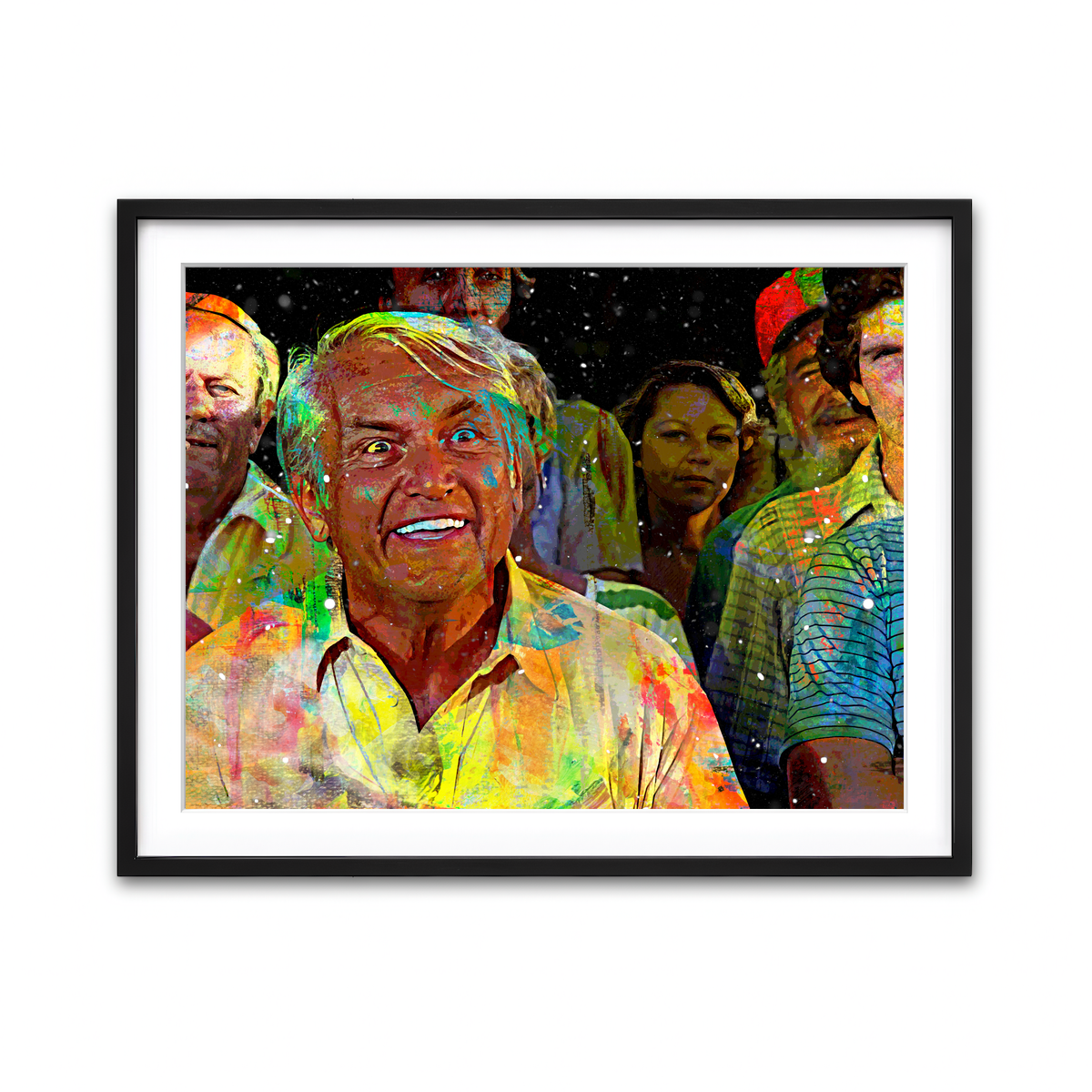 Framed Print 4x3 Black