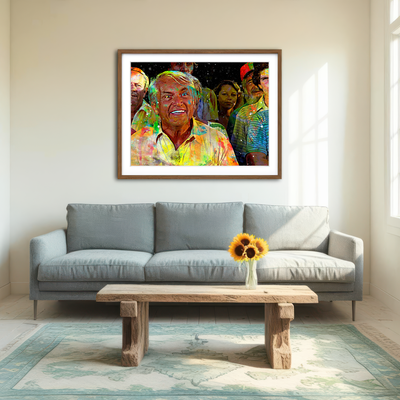 AUTO-MOCKUP ROOM | Judge Elihu Smails - Caddyshack Wall Art