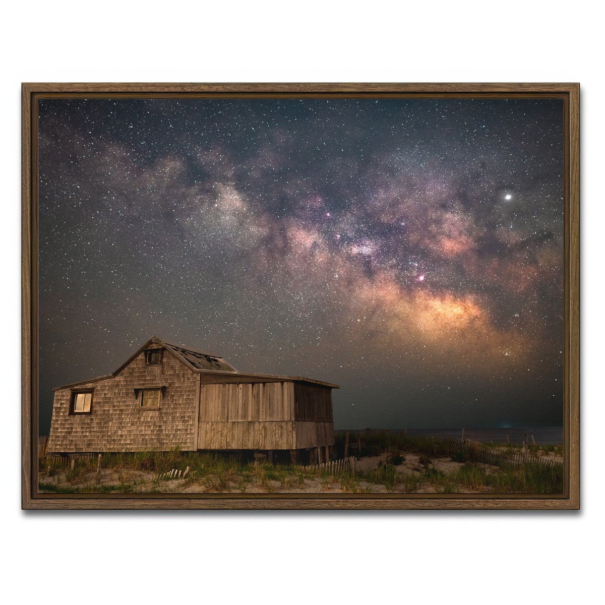 AUTO-MOCKUP WHITE | Judges Shack | 1 Piece | Walnut Framed Canvas | group=4x3