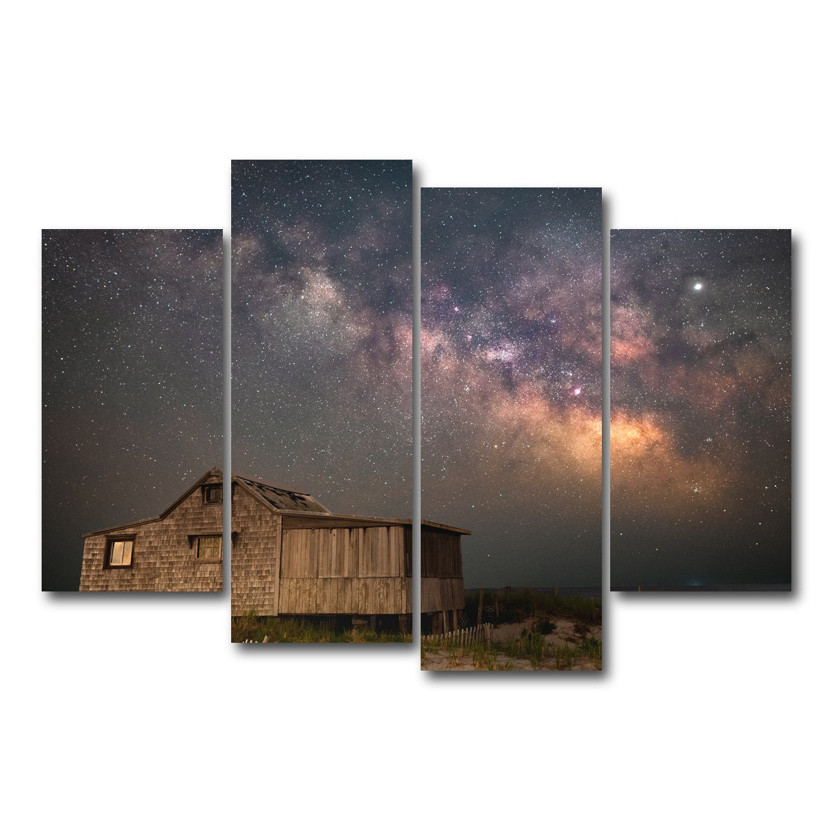 AUTO-MOCKUP WHITE | Judges Shack | 4 Piece | Gallery Wrap Canvas | group=4_short