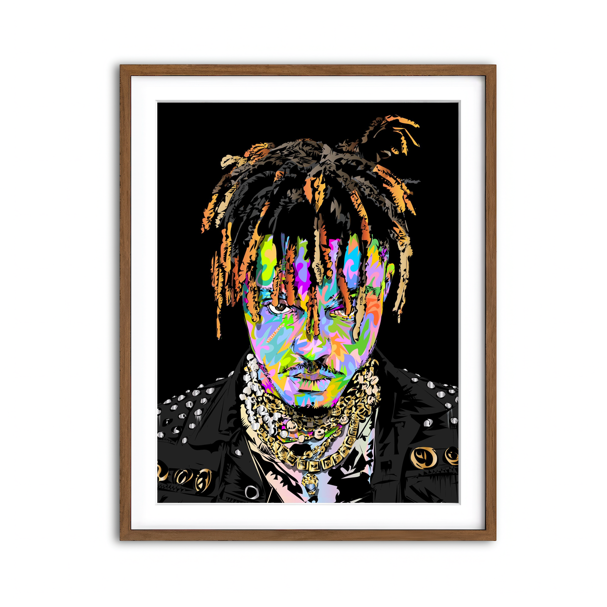 Framed Print 3x4 Walnut