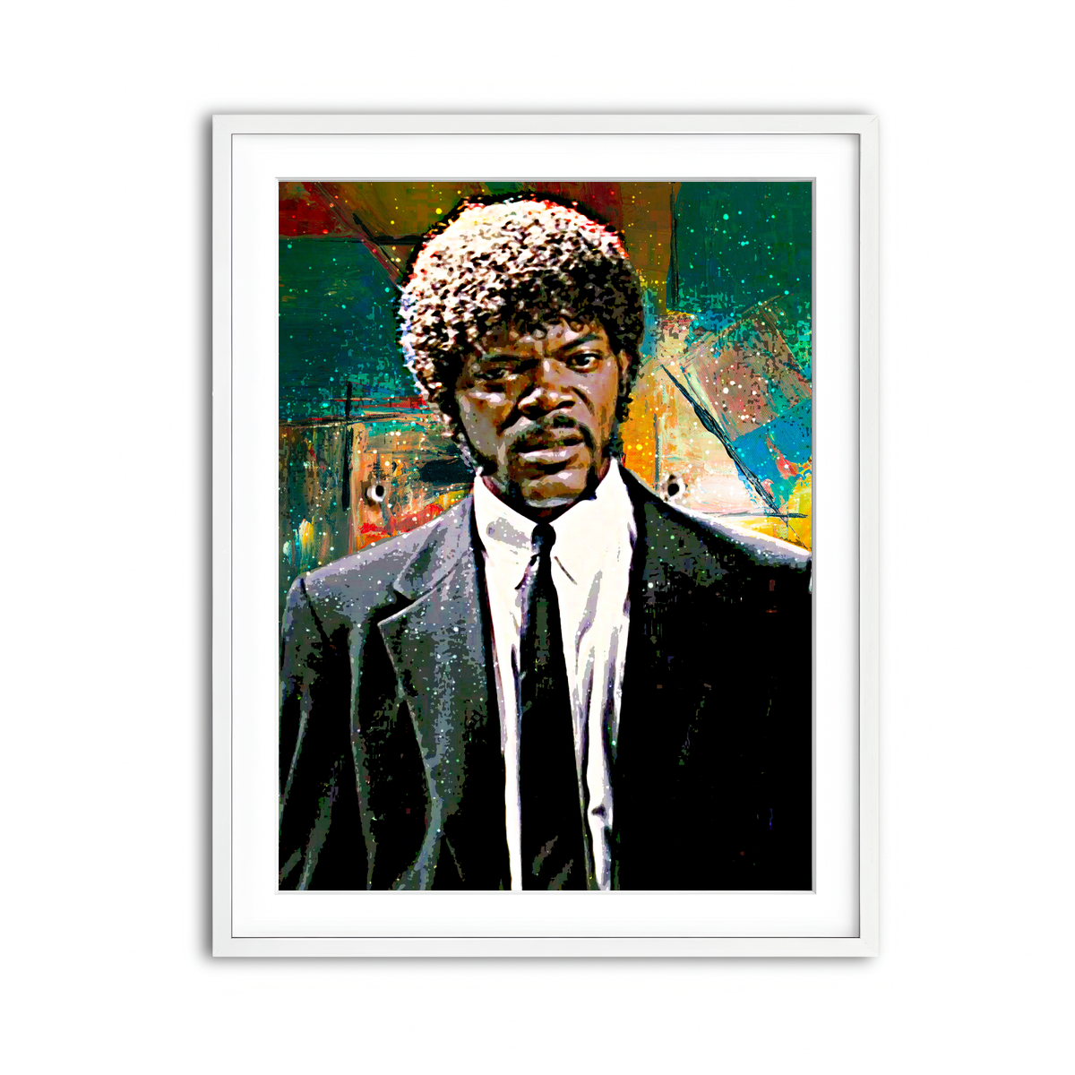 Framed Print 3x4 White