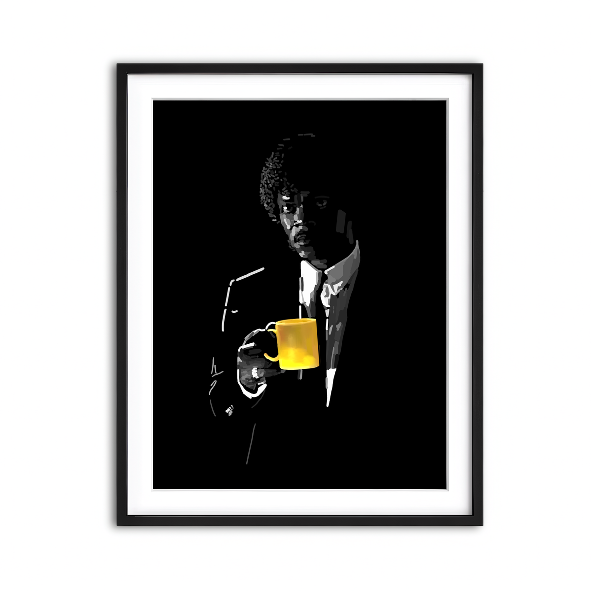 Framed Print 3x4 Black