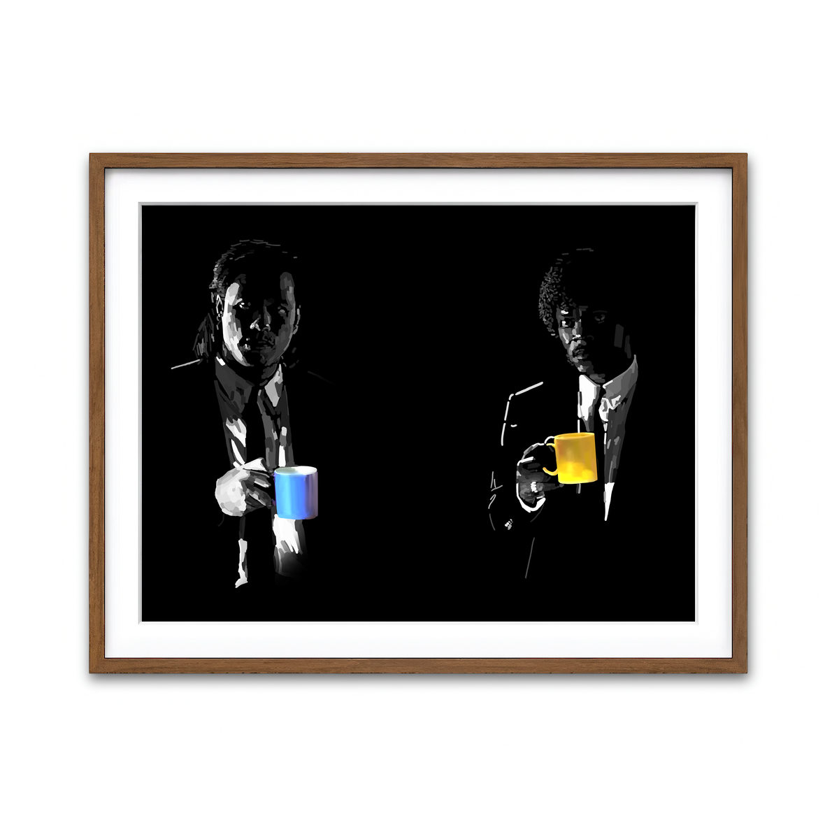 Framed Print 4x3 Walnut