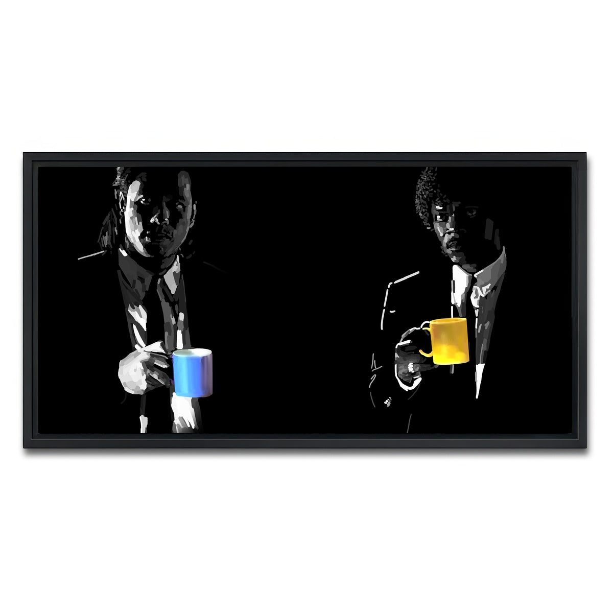 AUTO-MOCKUP WHITE | Jules and Vincent Drinks | 1 Piece | Black Framed Canvas | group=2x1