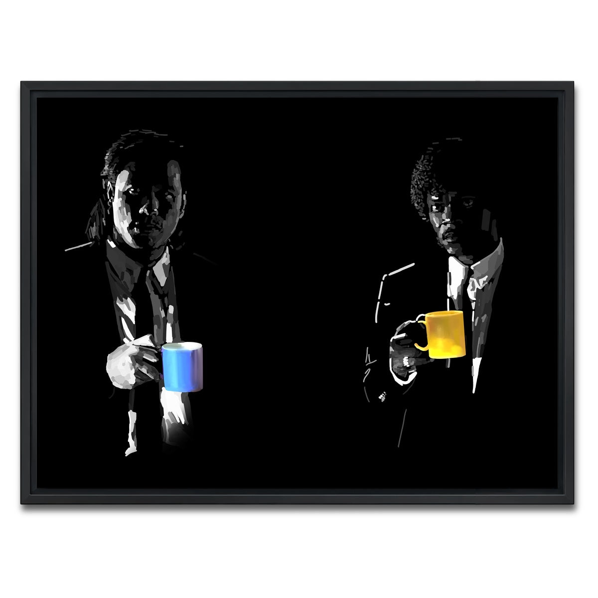 AUTO-MOCKUP WHITE | Jules and Vincent Drinks | 1 Piece | Black Framed Canvas | group=4x3