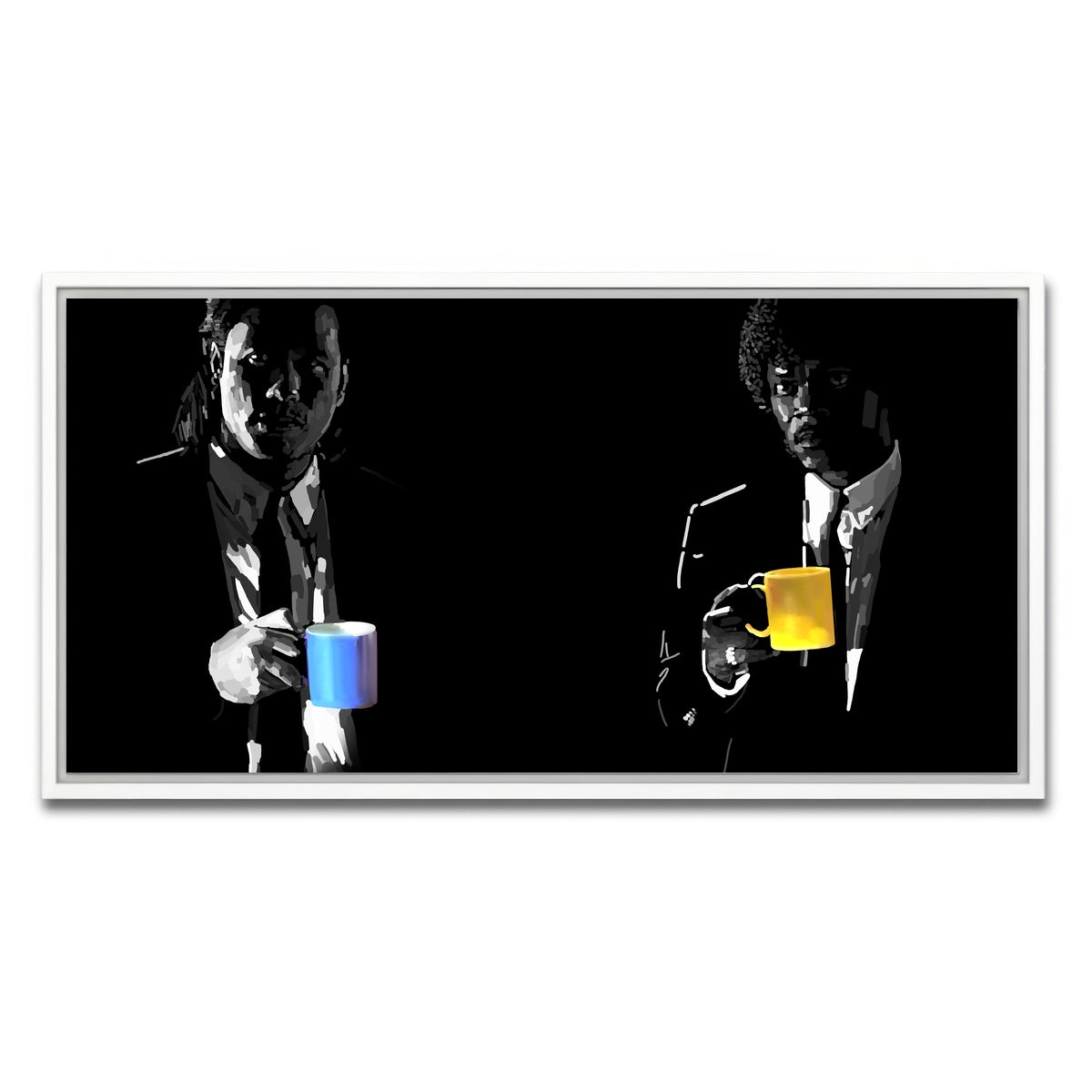 AUTO-MOCKUP WHITE | Jules and Vincent Drinks | 1 Piece | White Framed Canvas | group=2x1