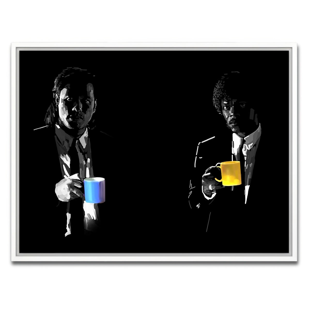 AUTO-MOCKUP WHITE | Jules and Vincent Drinks | 1 Piece | White Framed Canvas | group=4x3