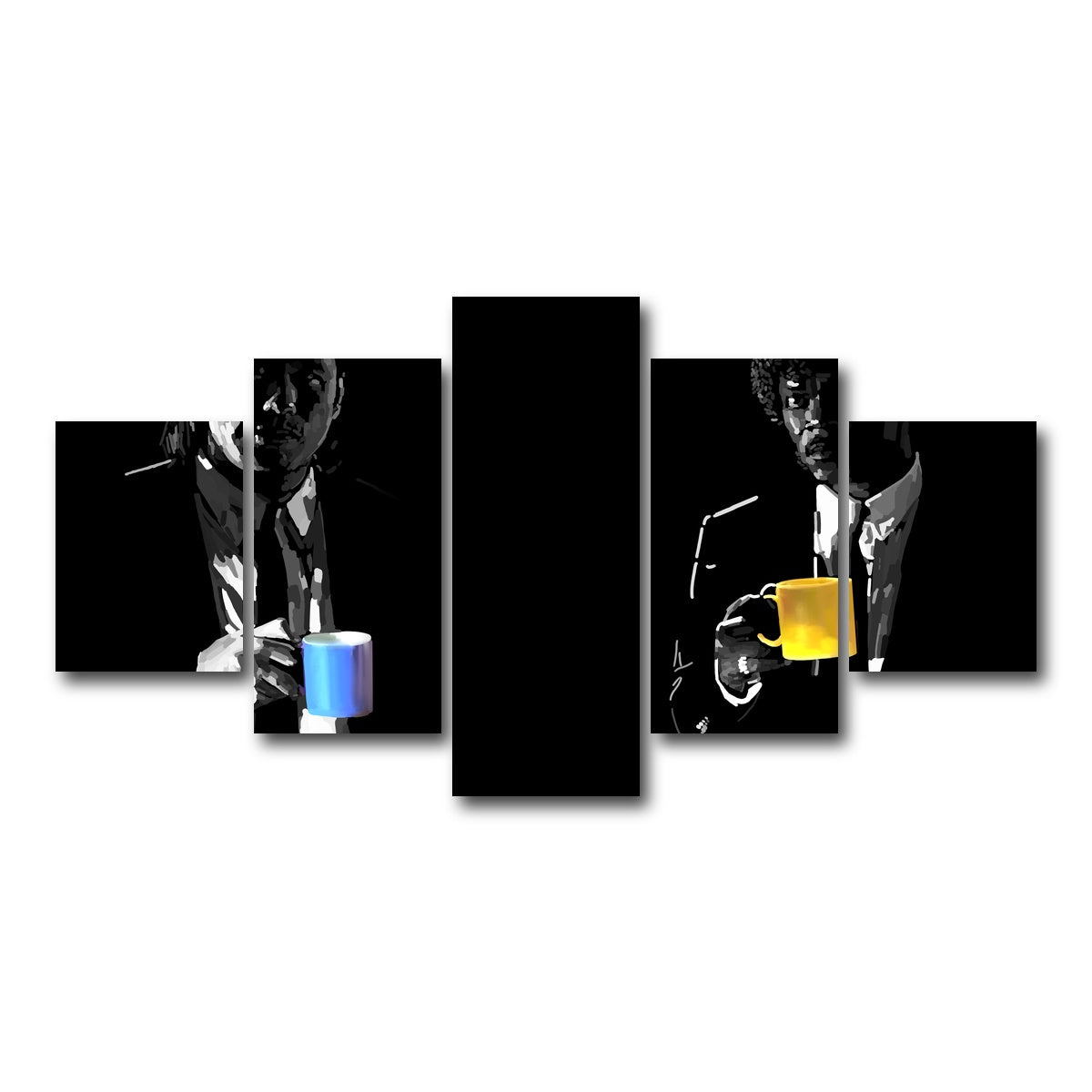 AUTO-MOCKUP WHITE | Jules and Vincent Drinks | 5 Piece | Gallery Wrap Canvas | group=5_short