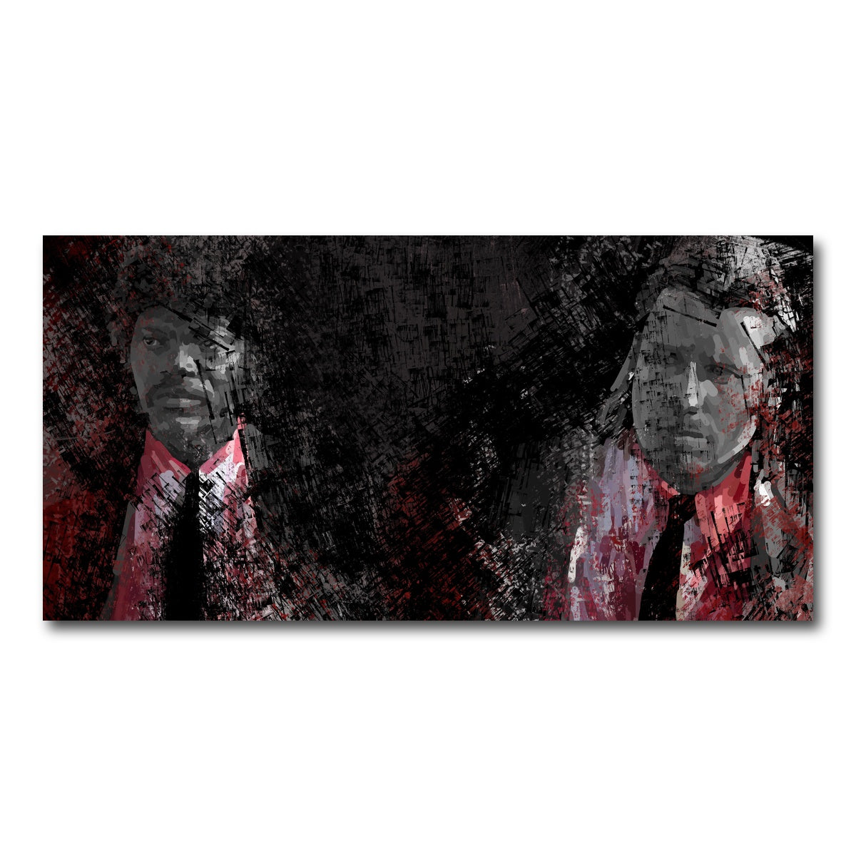 AUTO-MOCKUP WHITE | Jules and Vincent See Red | 1 Piece | Gallery Wrap Canvas | group=2x1