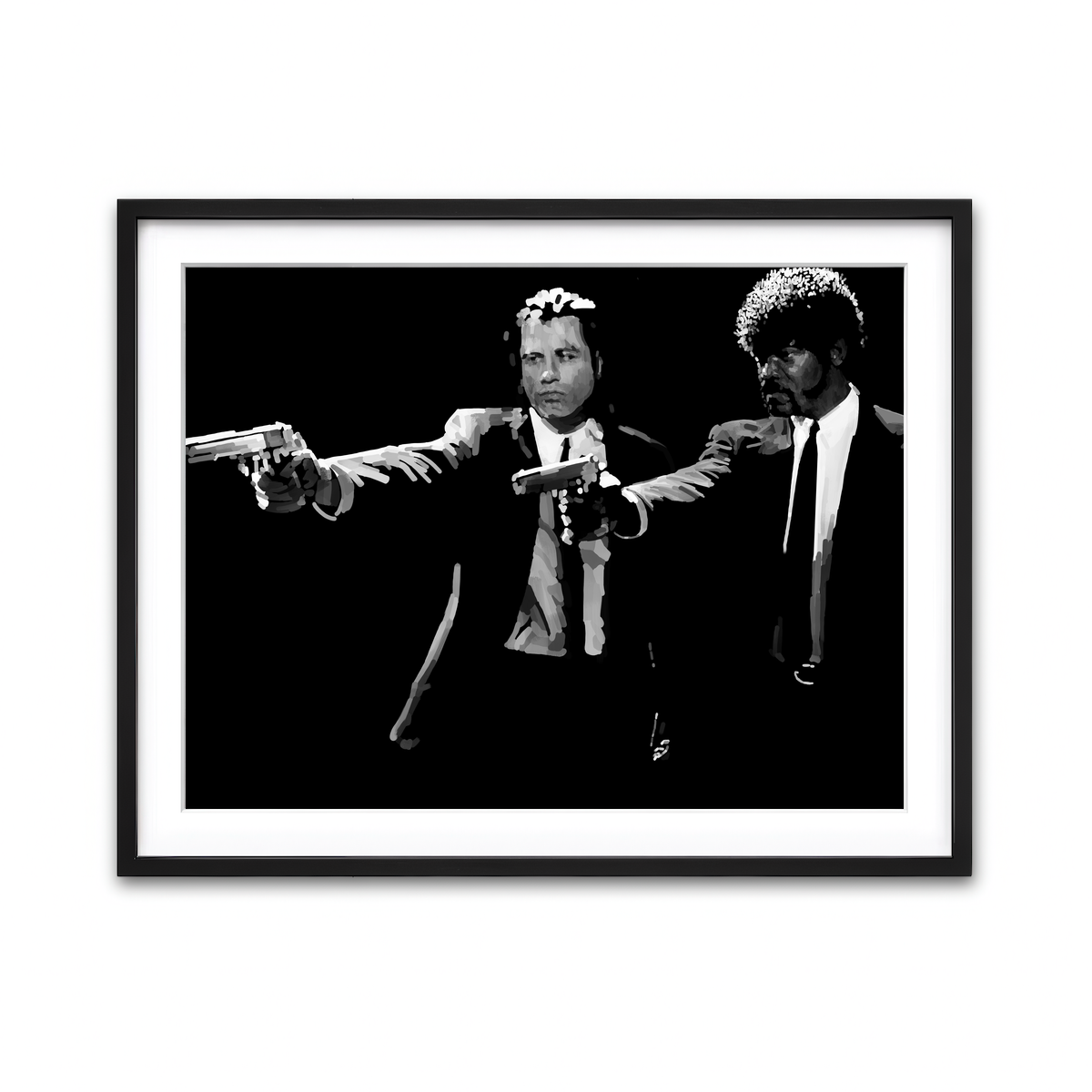 Framed Print 4x3 Black