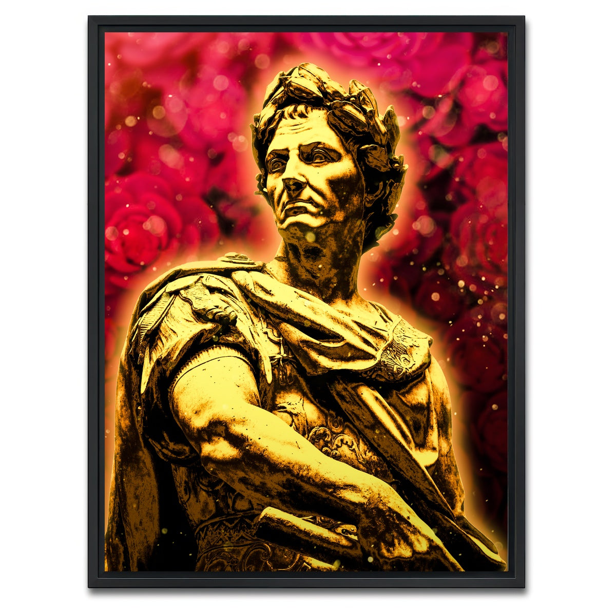 AUTO-MOCKUP WHITE | Julius Caesar | 1 Piece | Black Framed Canvas | group=3x4