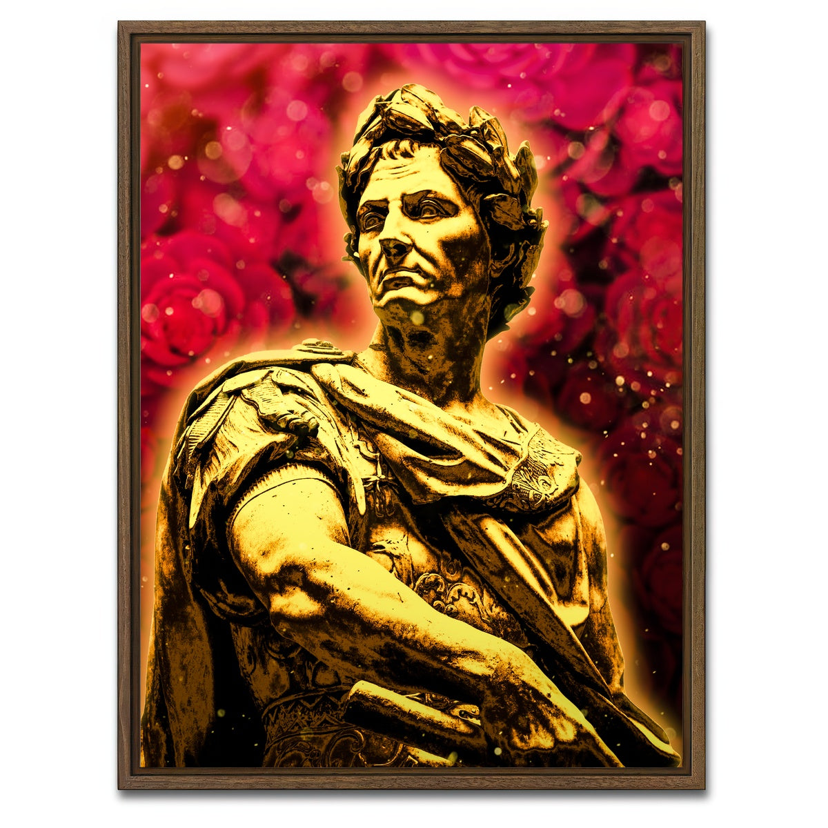 AUTO-MOCKUP WHITE | Julius Caesar | 1 Piece | Walnut Framed Canvas | group=3x4
