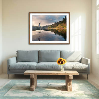 AUTO-MOCKUP ROOM | Jumping Fish Wall Art