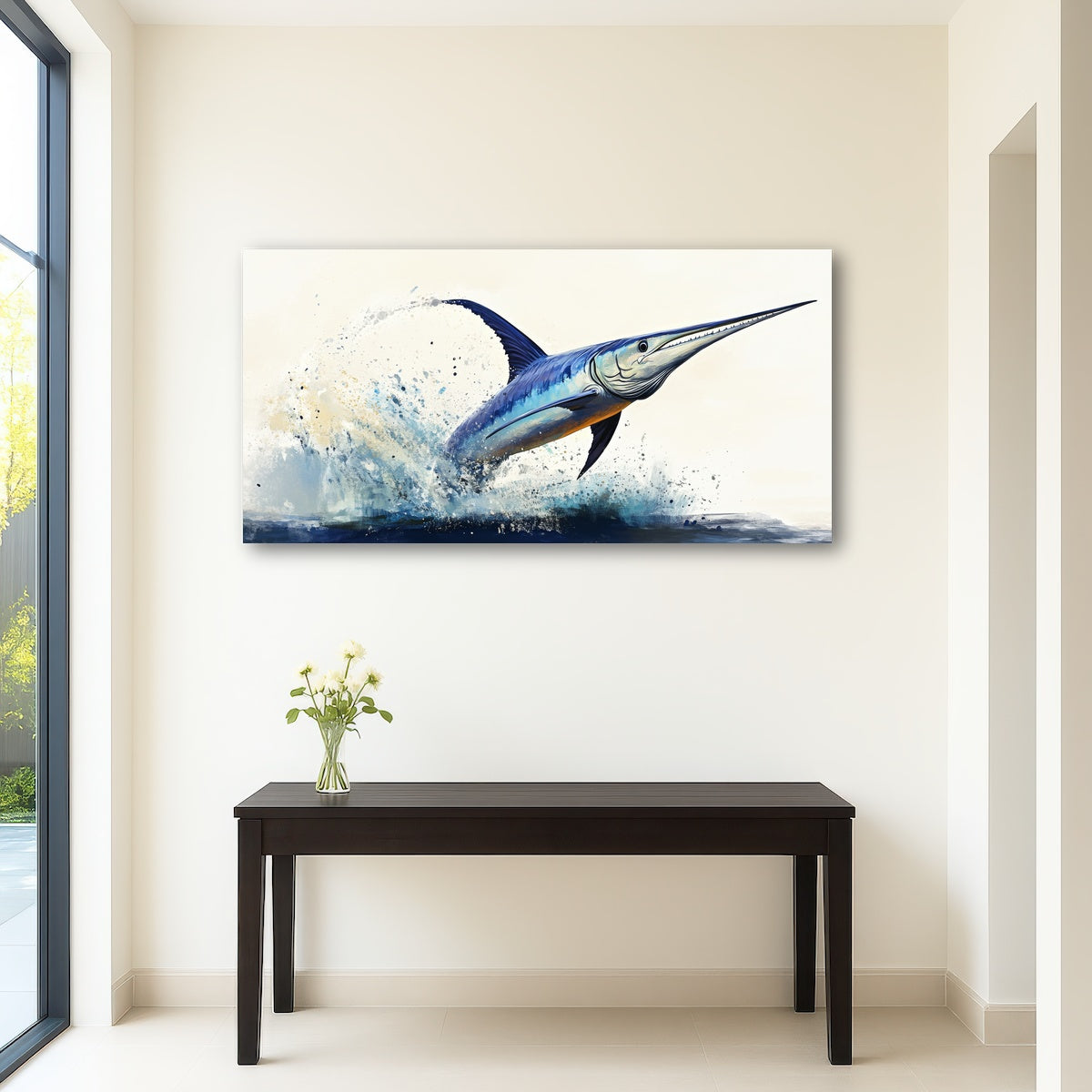 AUTO-MOCKUP ROOM | Jumping swordfish