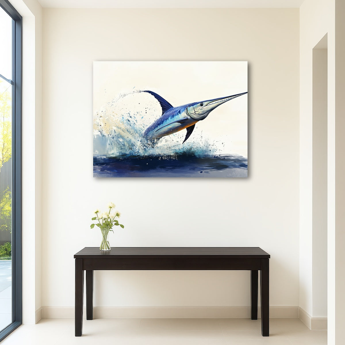 AUTO-MOCKUP ROOM | Jumping swordfish