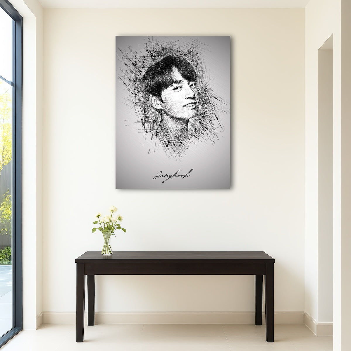 AUTO-MOCKUP ROOM | Jungkook Sketch