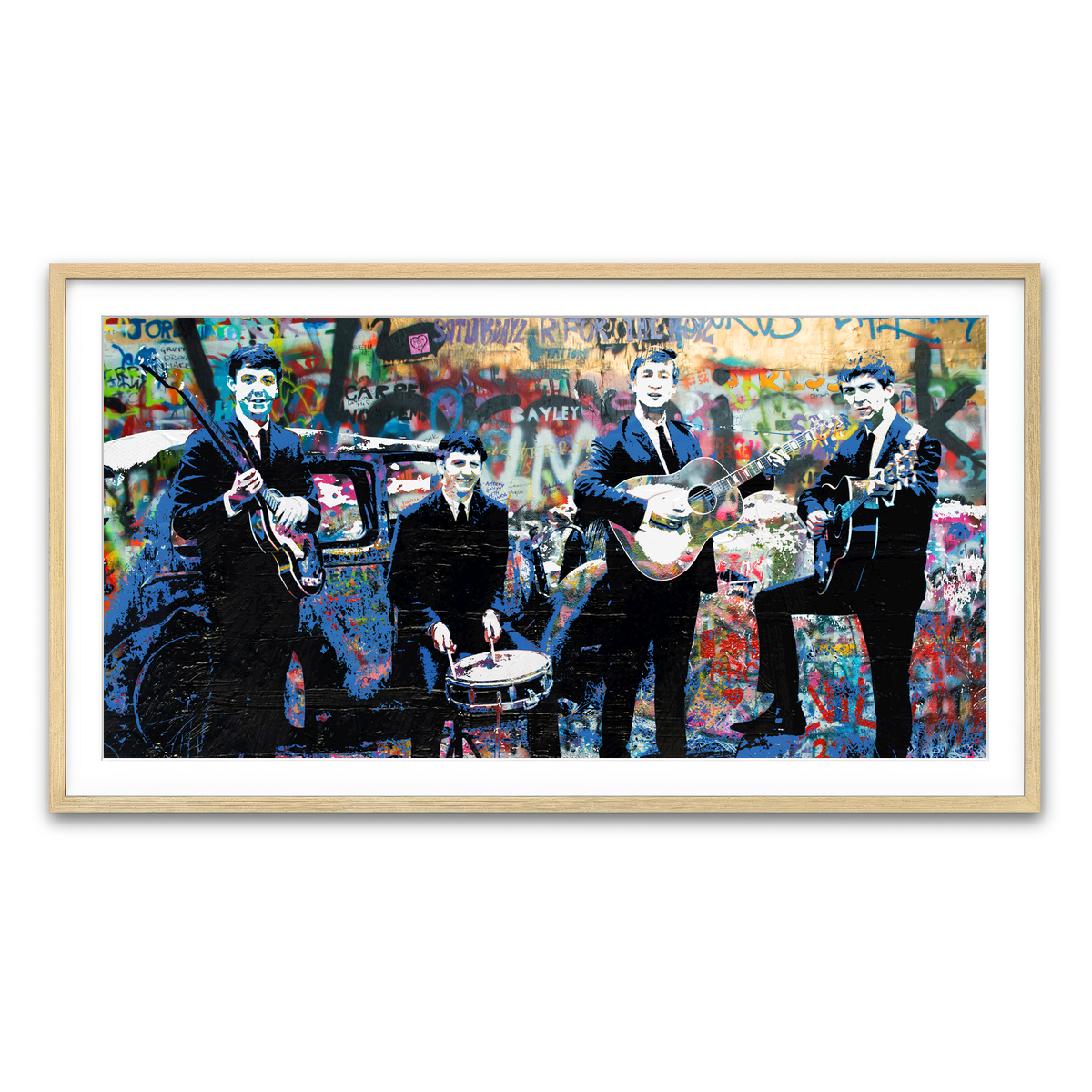 Framed Print 2x1 Natural