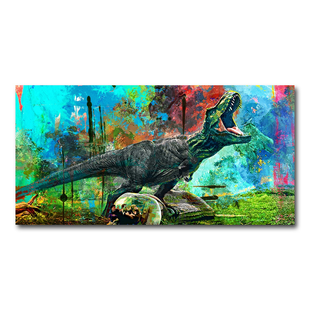 AUTO-MOCKUP WHITE | Jurassic World | 1 Piece | Gallery Wrap Canvas | group=2x1