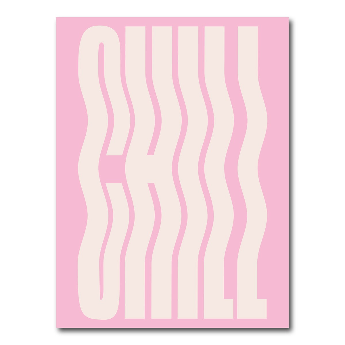 AUTO-MOCKUP WHITE | Just Chill | 1 Piece | Gallery Wrap Canvas | group=3x4