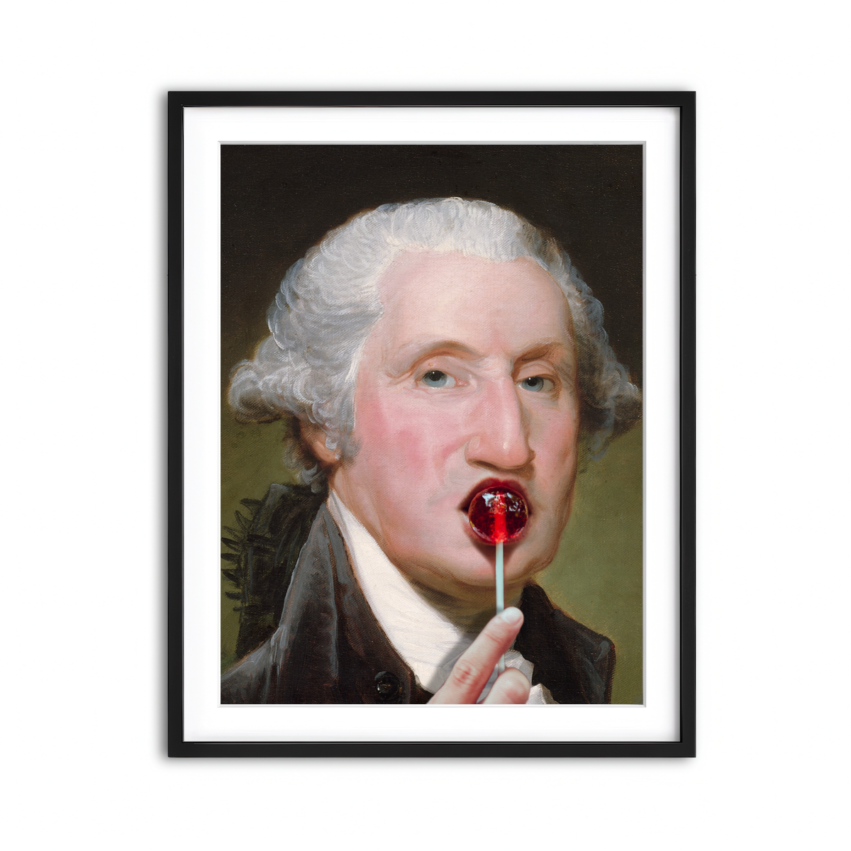 Framed Print 3x4 Black