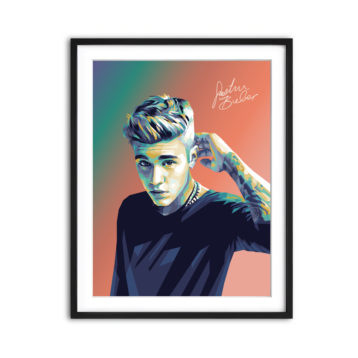 Framed Print 3x4 Black