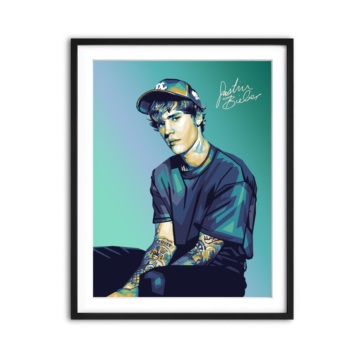 Framed Print 3x4 Black