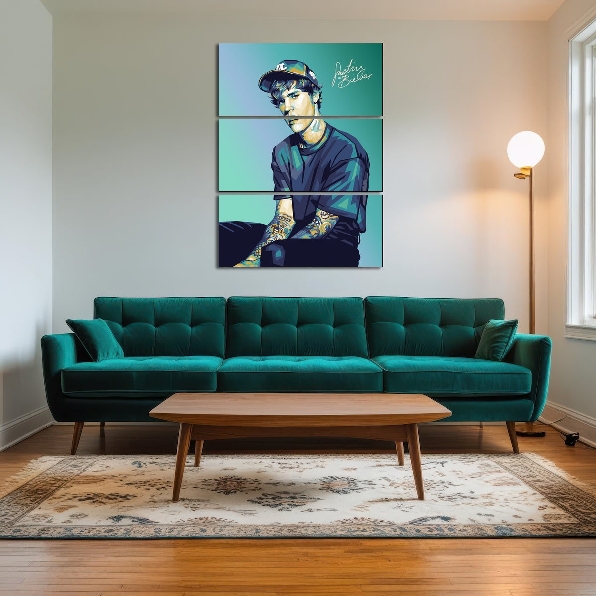 AUTO-MOCKUP ROOM | Justin Wearing A Cap