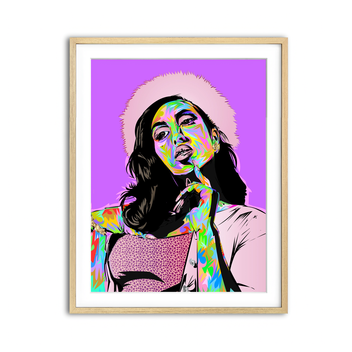 Framed Print 3x4 Natural