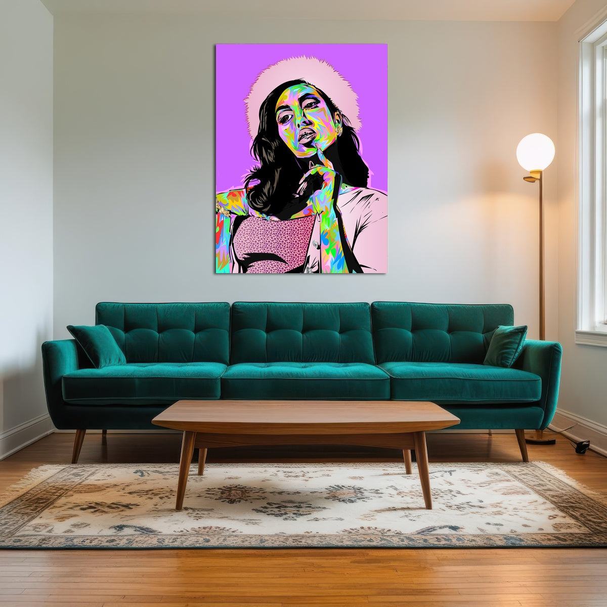 AUTO-MOCKUP ROOM | KALI Uchis Purple