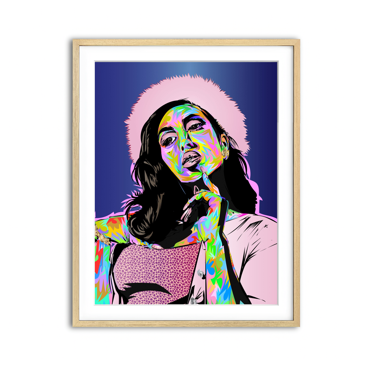 Framed Print 3x4 Natural