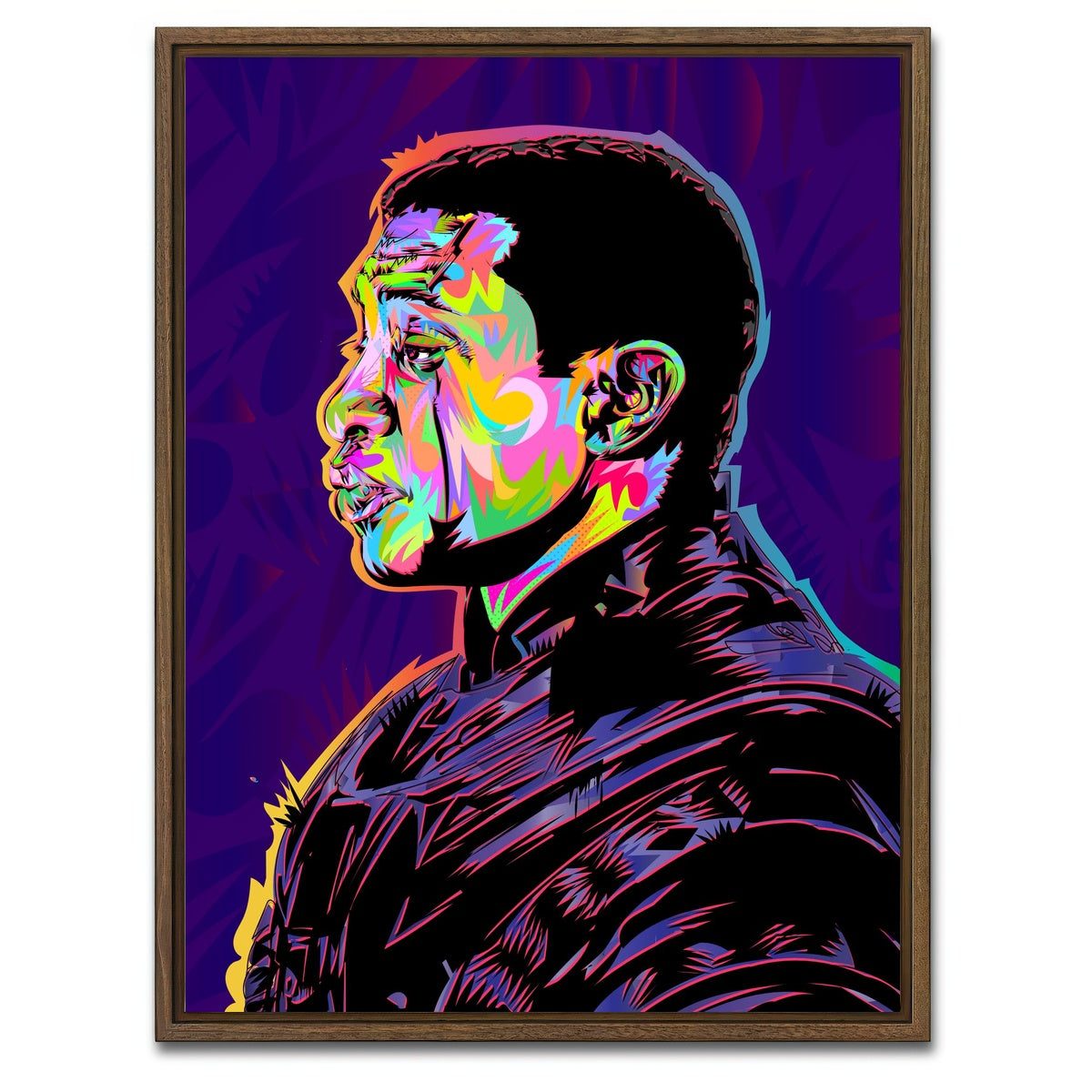 AUTO-MOCKUP WHITE | KANG | 1 Piece | Walnut Framed Canvas | group=3x4