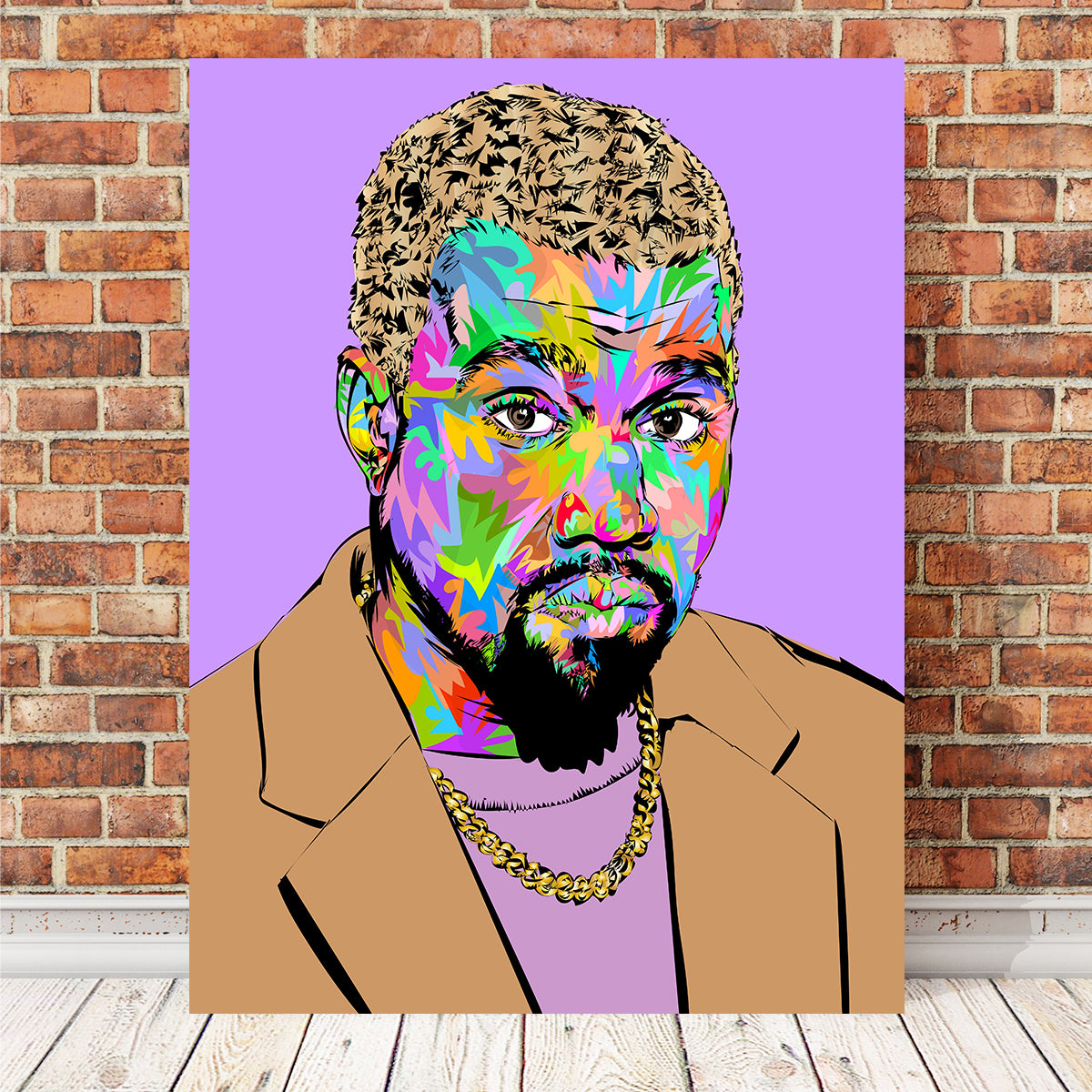 Kanye West Color Wall Art