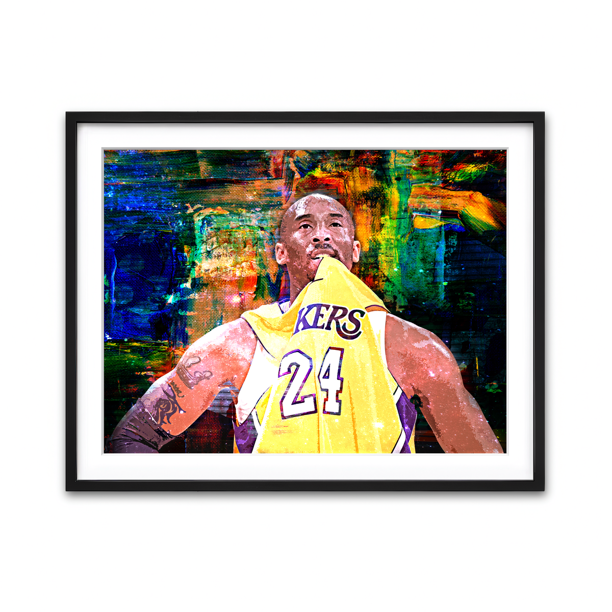 Framed Print 4x3 Black