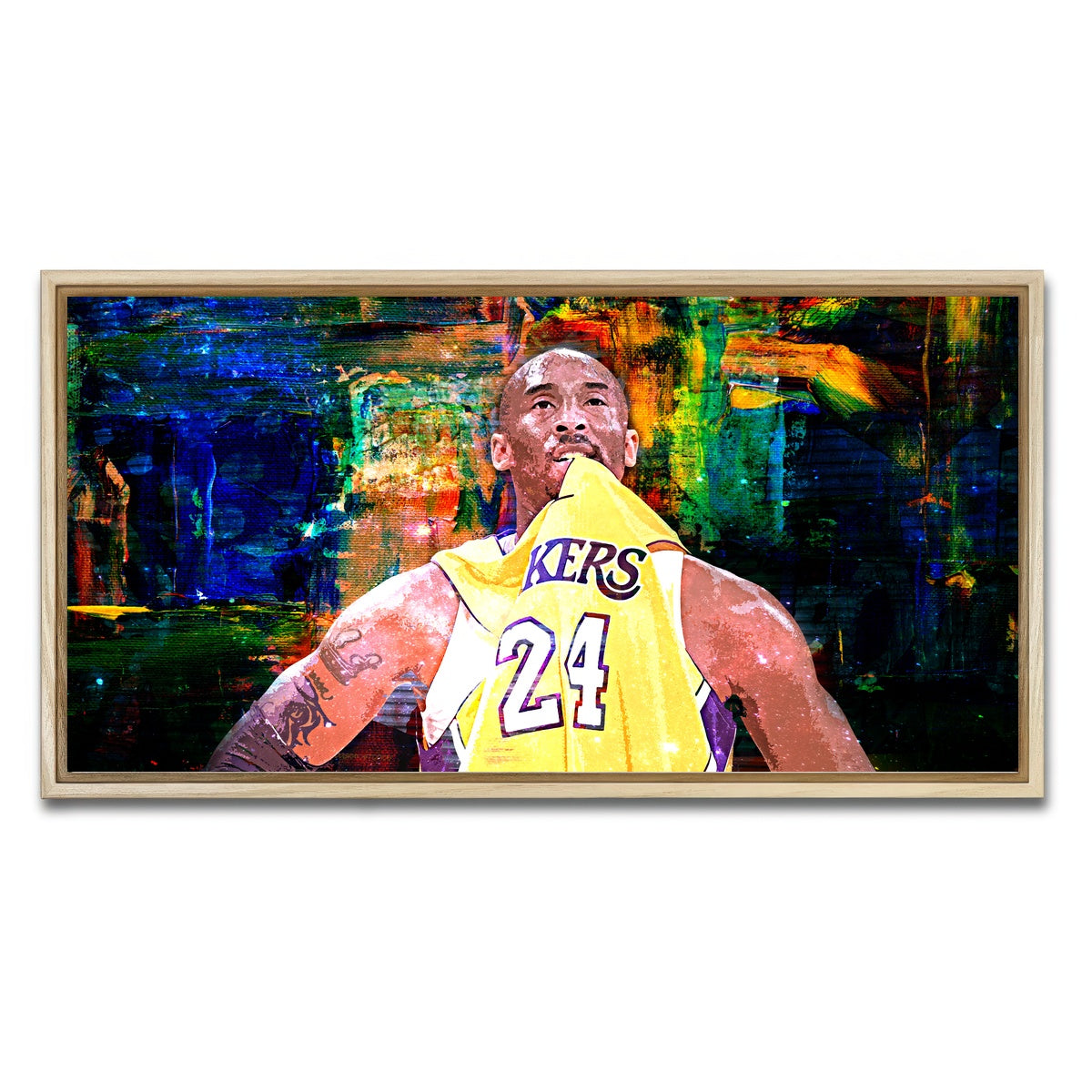 AUTO-MOCKUP WHITE | KB Jersey | 1 Piece | Natural Framed Canvas | group=2x1