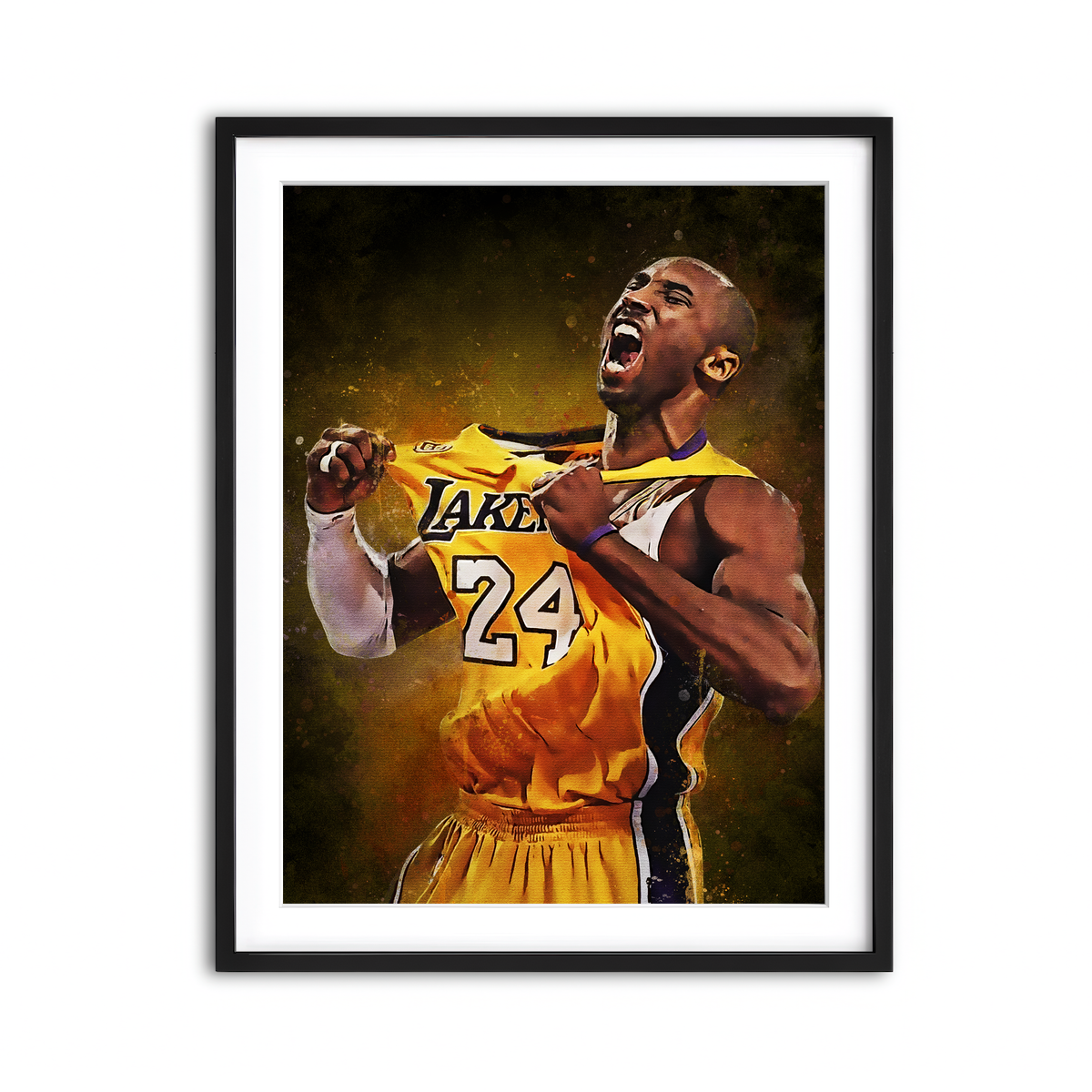 Framed Print 3x4 Black