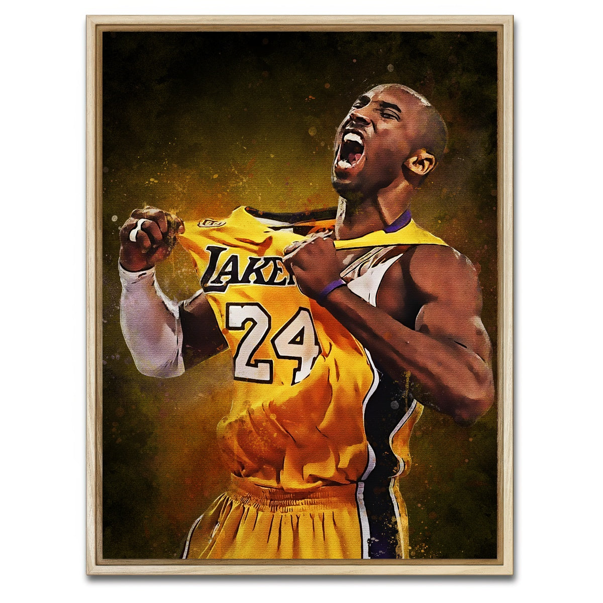 AUTO-MOCKUP WHITE | KB | 1 Piece | Natural Framed Canvas | group=3x4