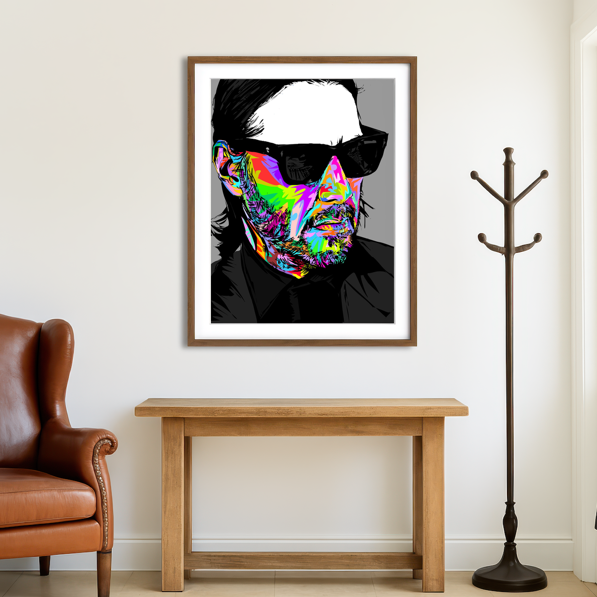 AUTO-MOCKUP ROOM | Keanu Wall Art