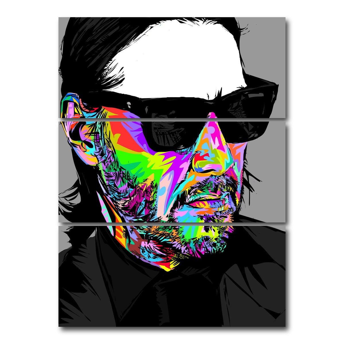 AUTO-MOCKUP WHITE | KEANU | 3 Piece | Gallery Wrap Canvas | group=8x18_stacked