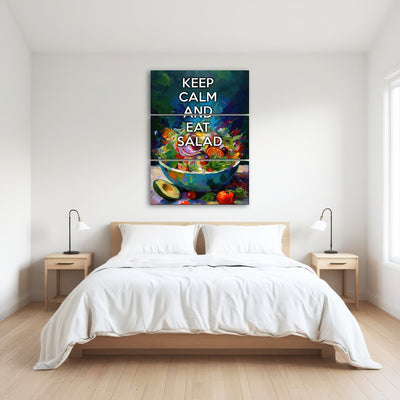 AUTO-MOCKUP ROOM | KEEP CALM EAT SALAD