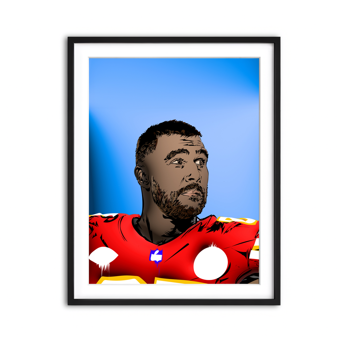 Framed Print 3x4 Black